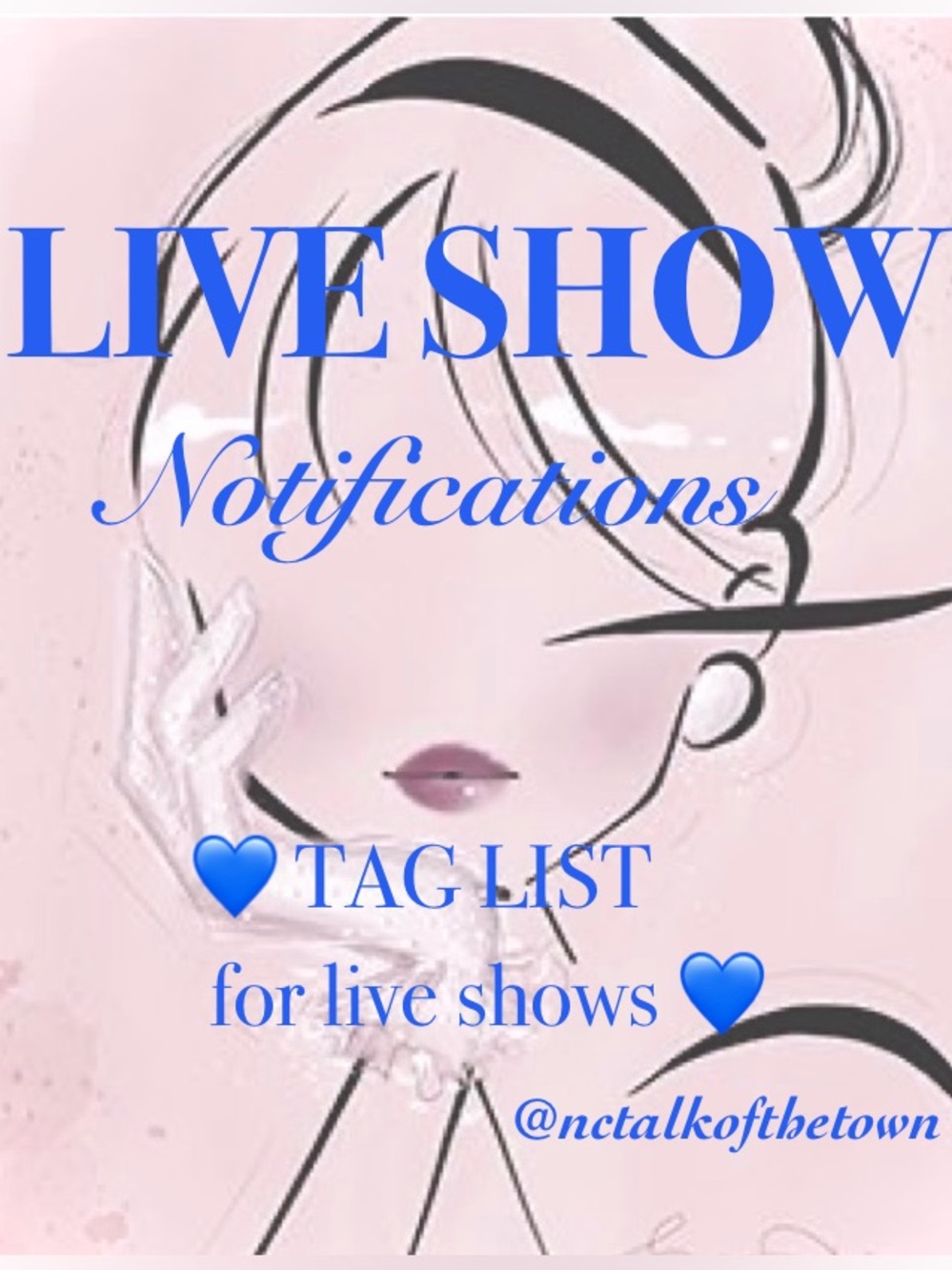 💕💗 LIVE SHOW NOTIFICATIONS 💗💕 
Please LIKE to be notified for live shows …